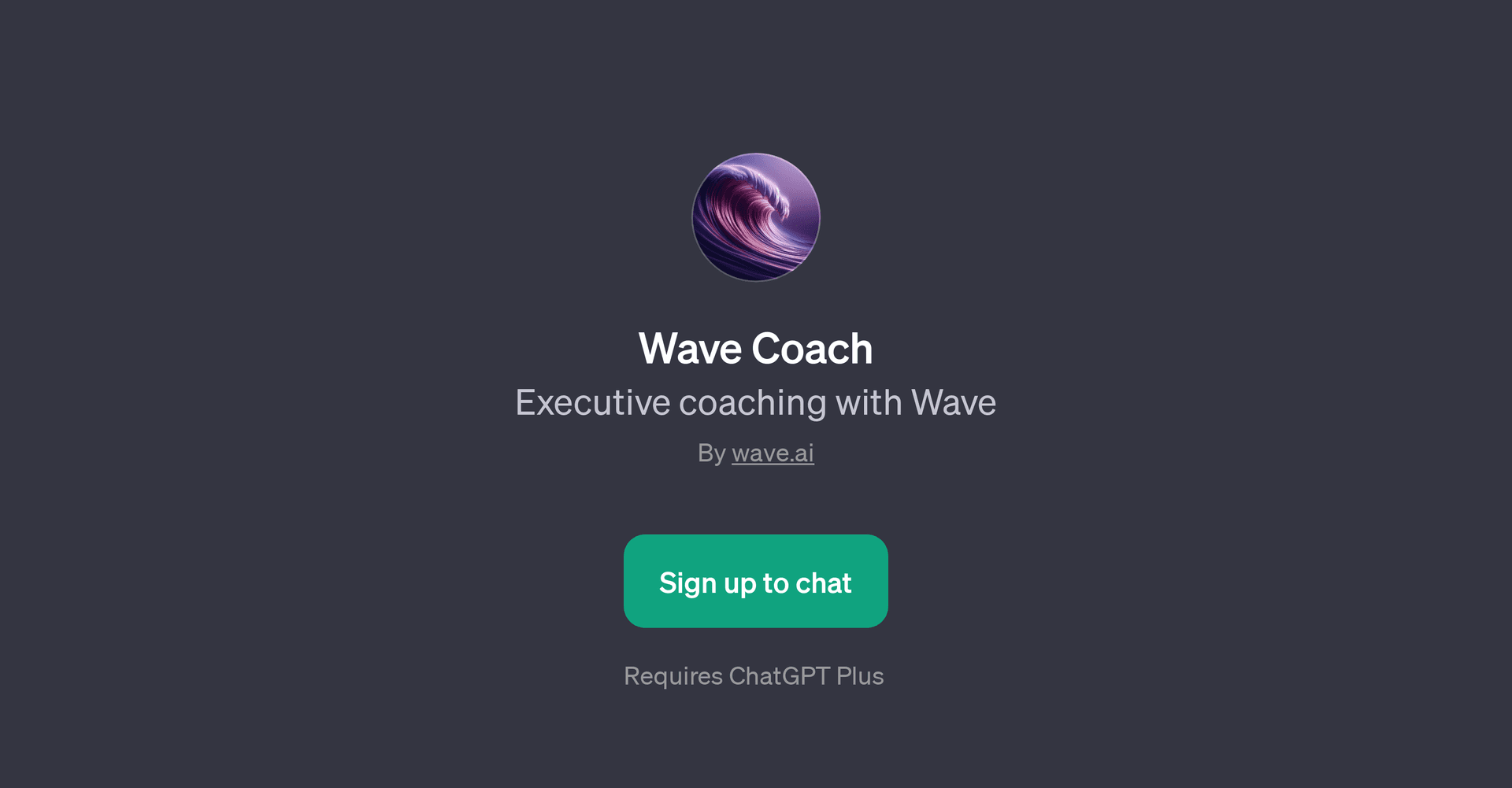 Wave Coach