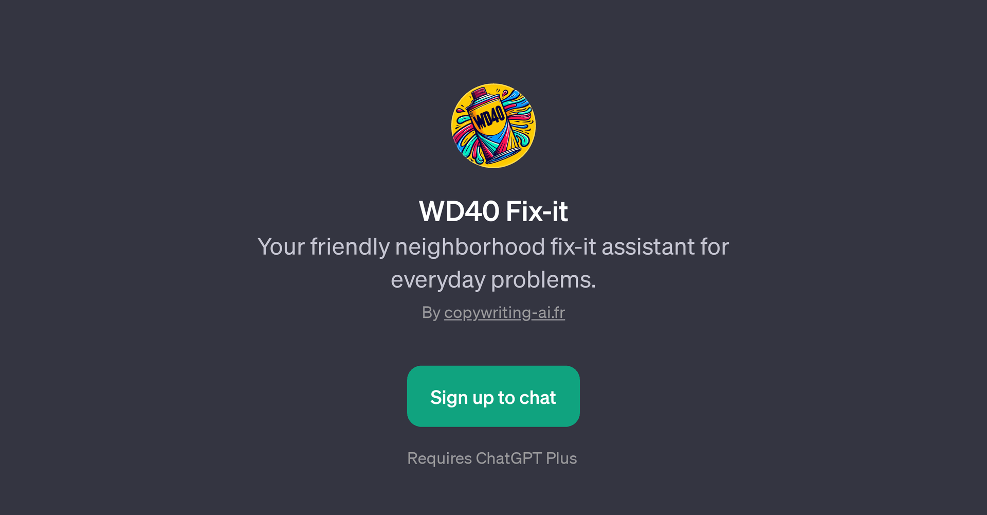 WD40 Fix-it