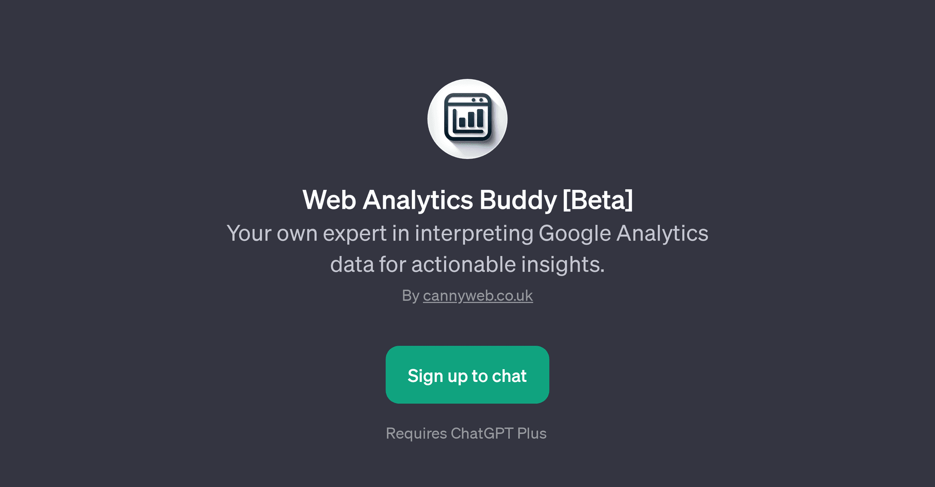 Web Analytics Buddy