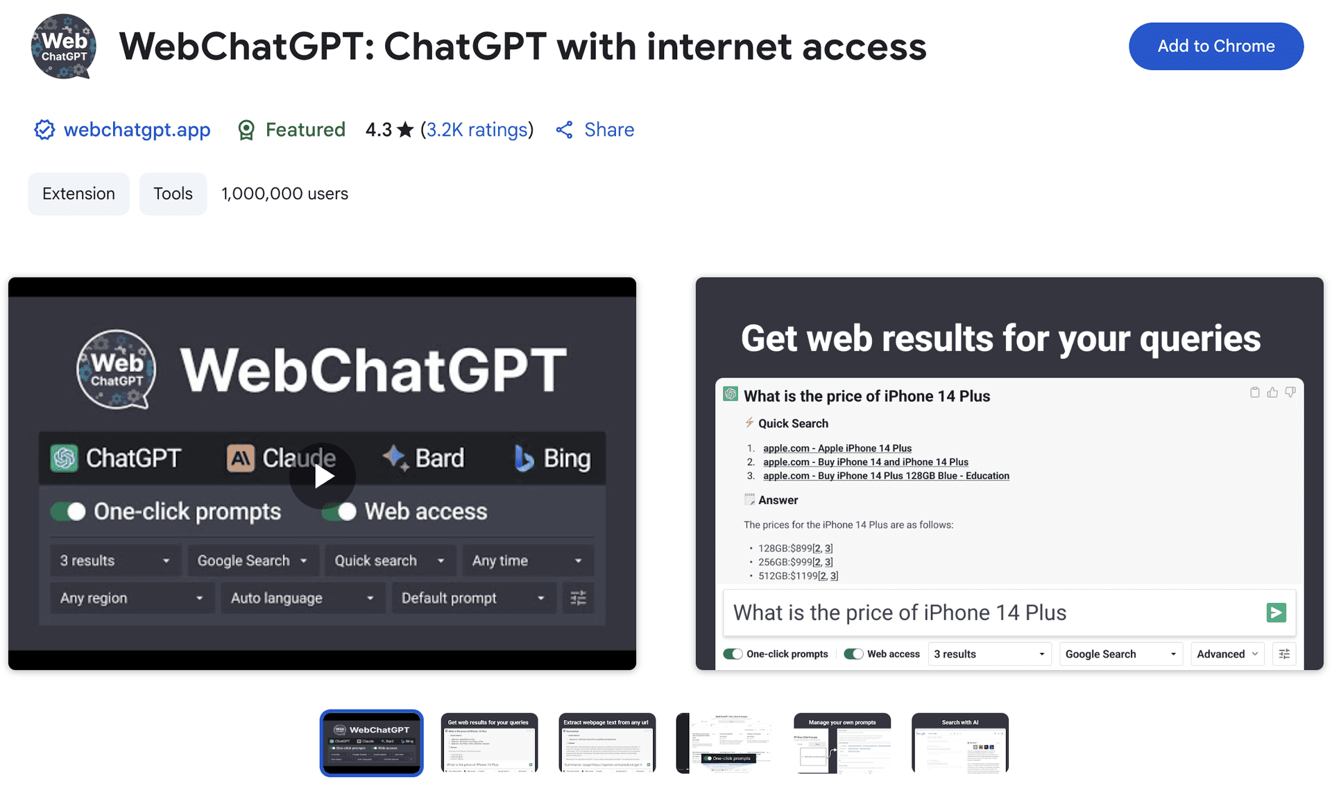 Web ChatGPT