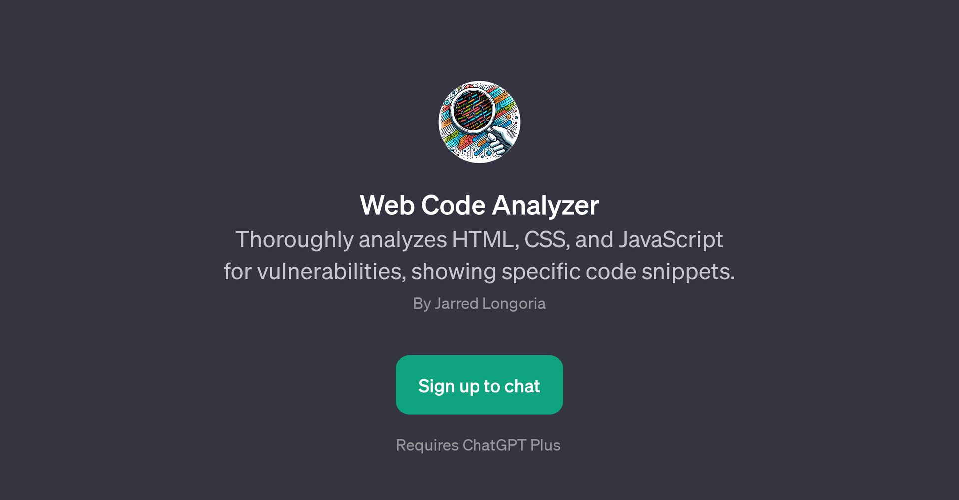 Web Code Analyzer