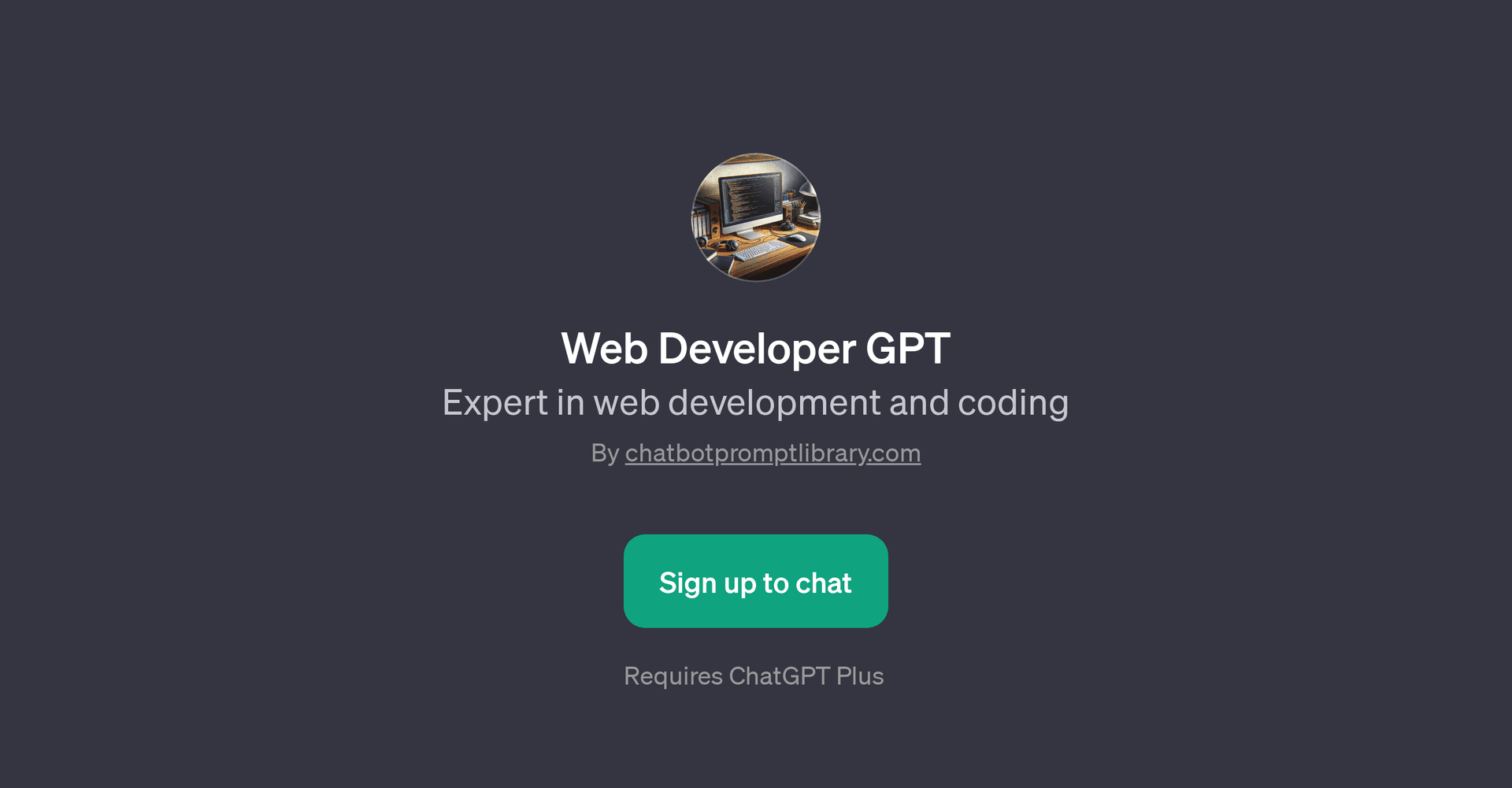 Web Developer GPT