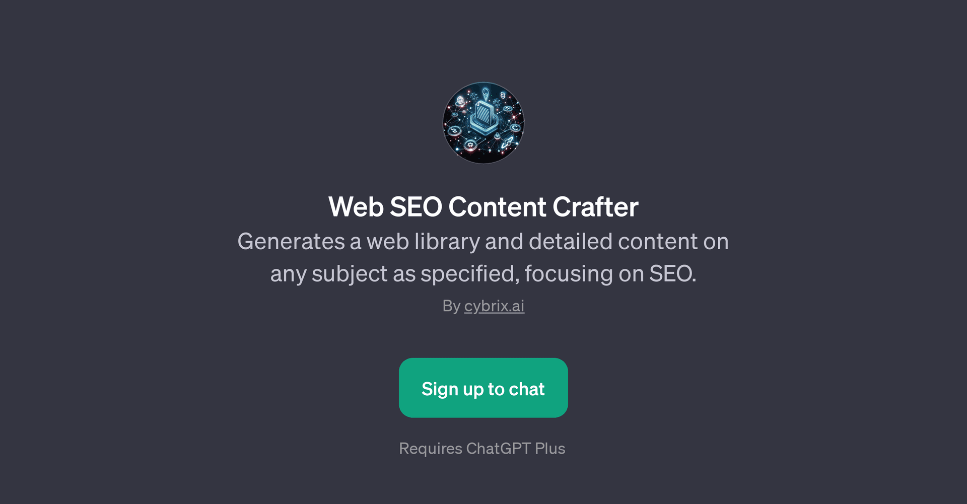 Web SEO Content Crafter