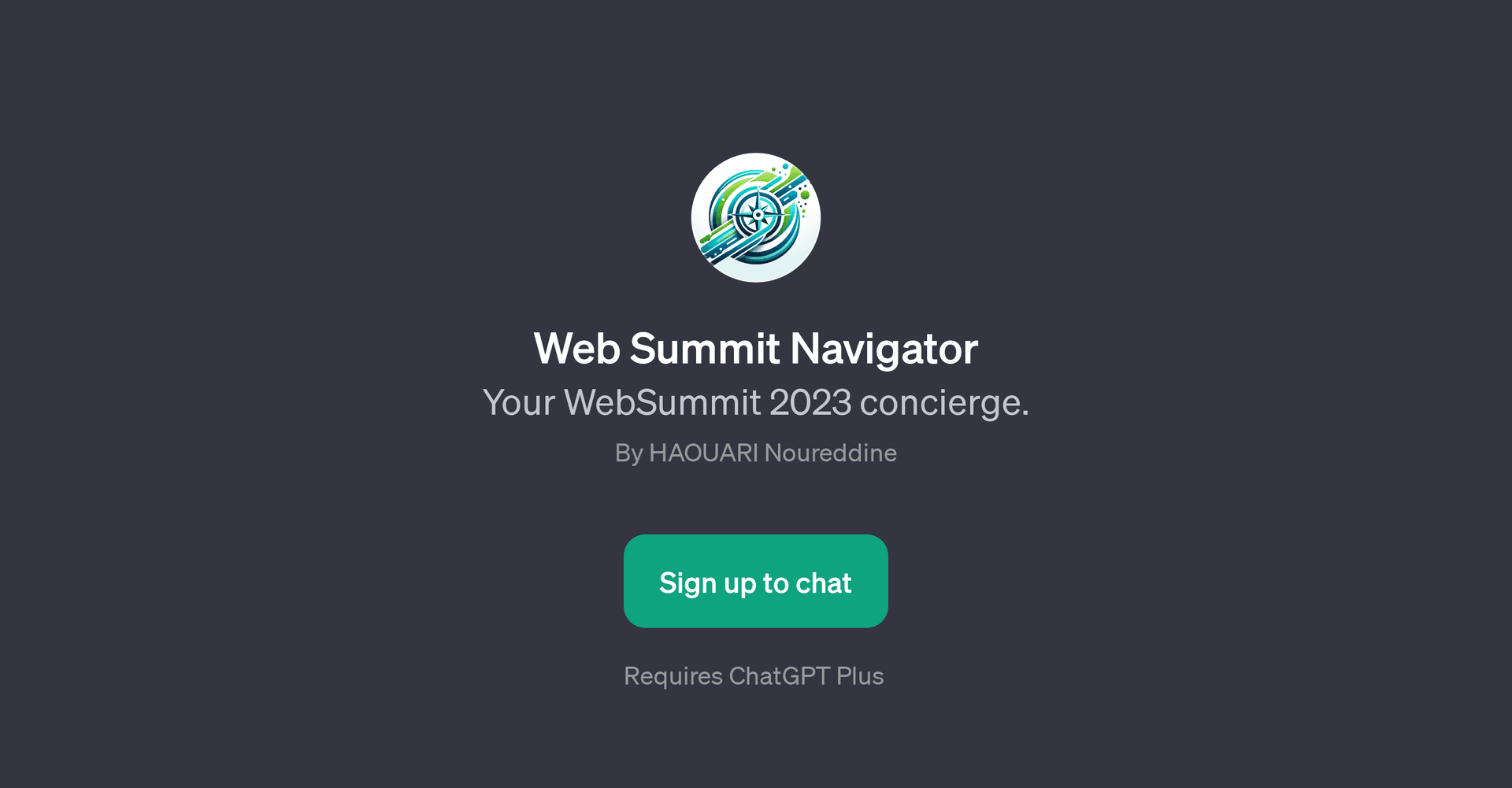 Web Summit Navigator