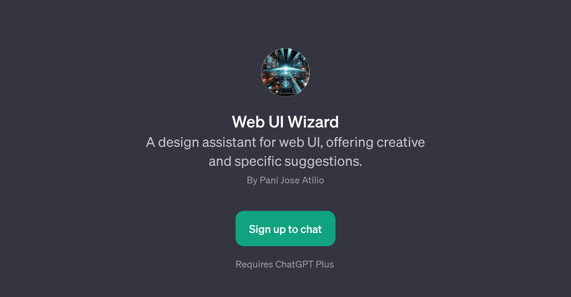 Web UI Wizard