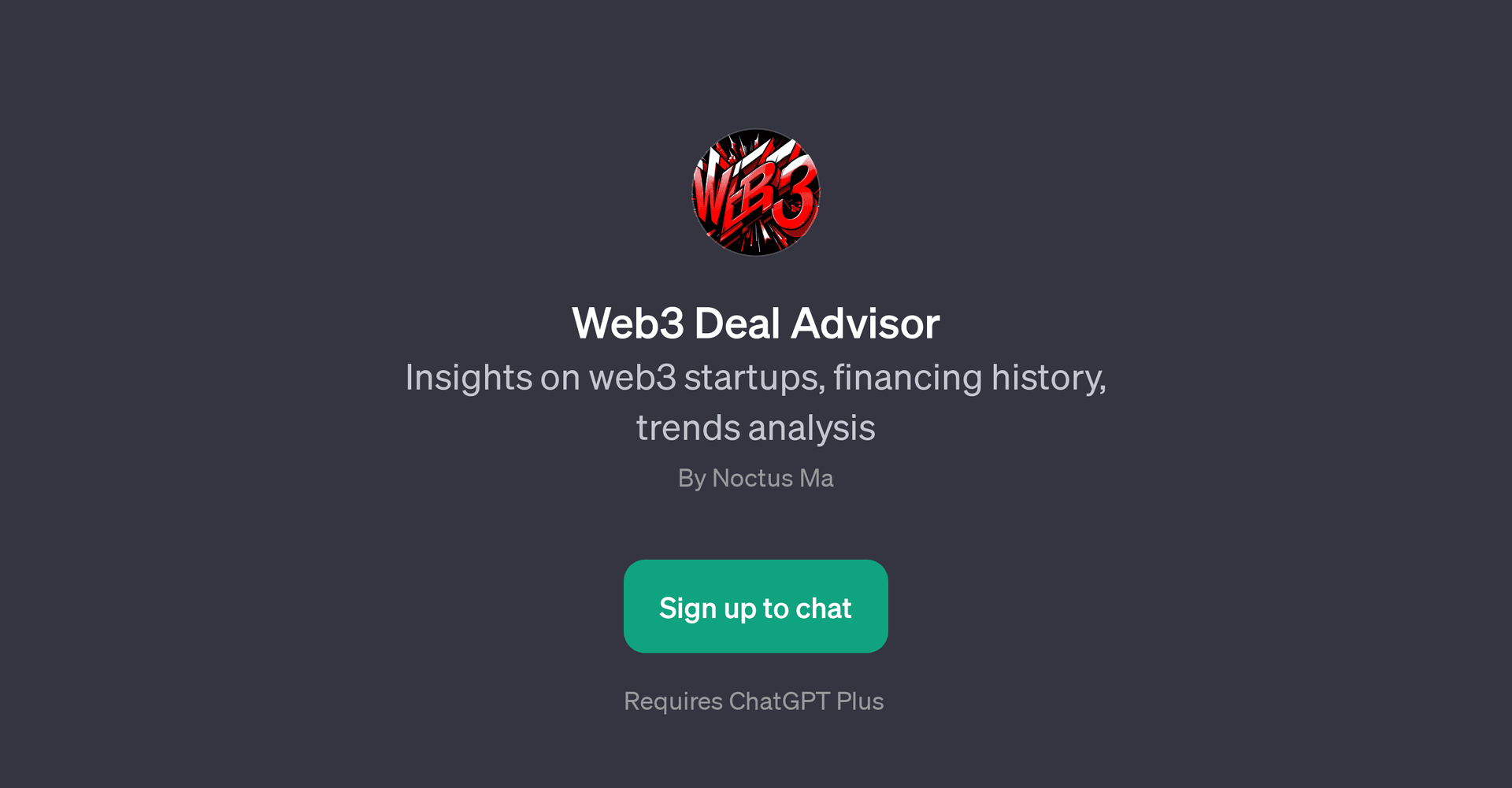Web3 Deal Advisor