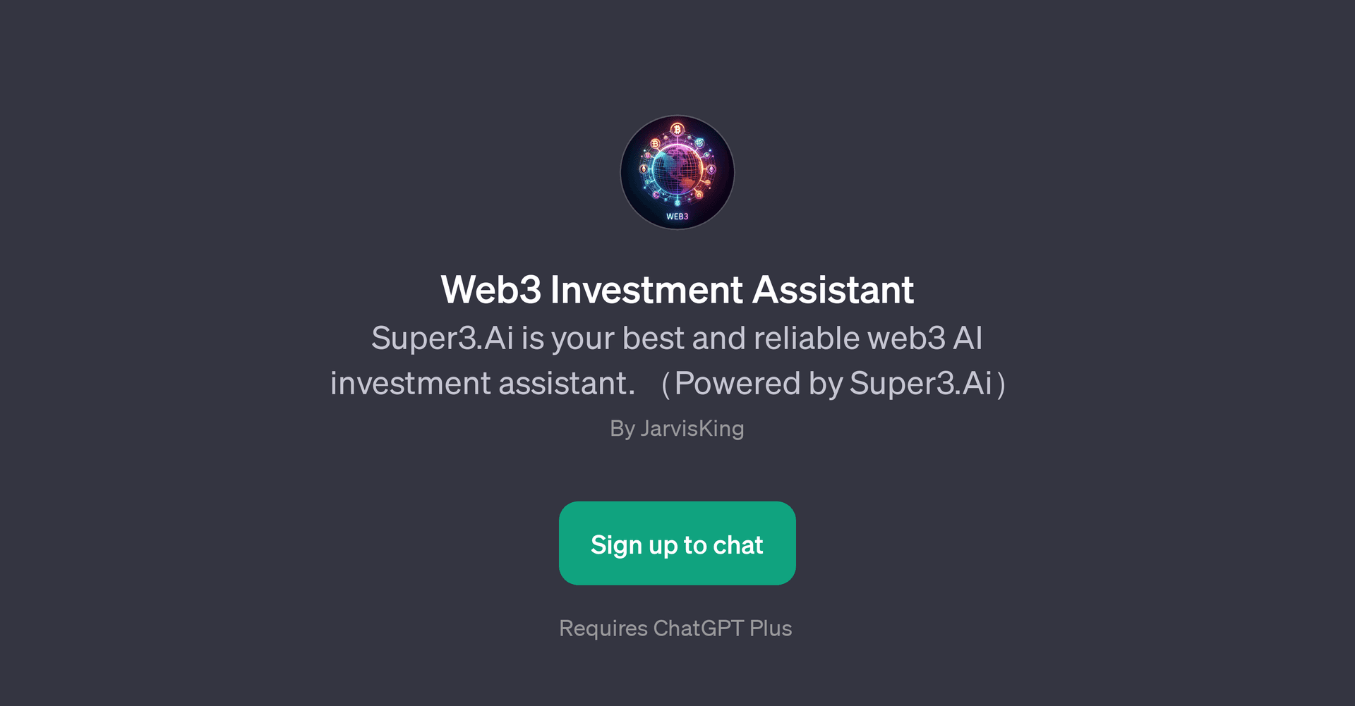 Web3 Investment Assistant