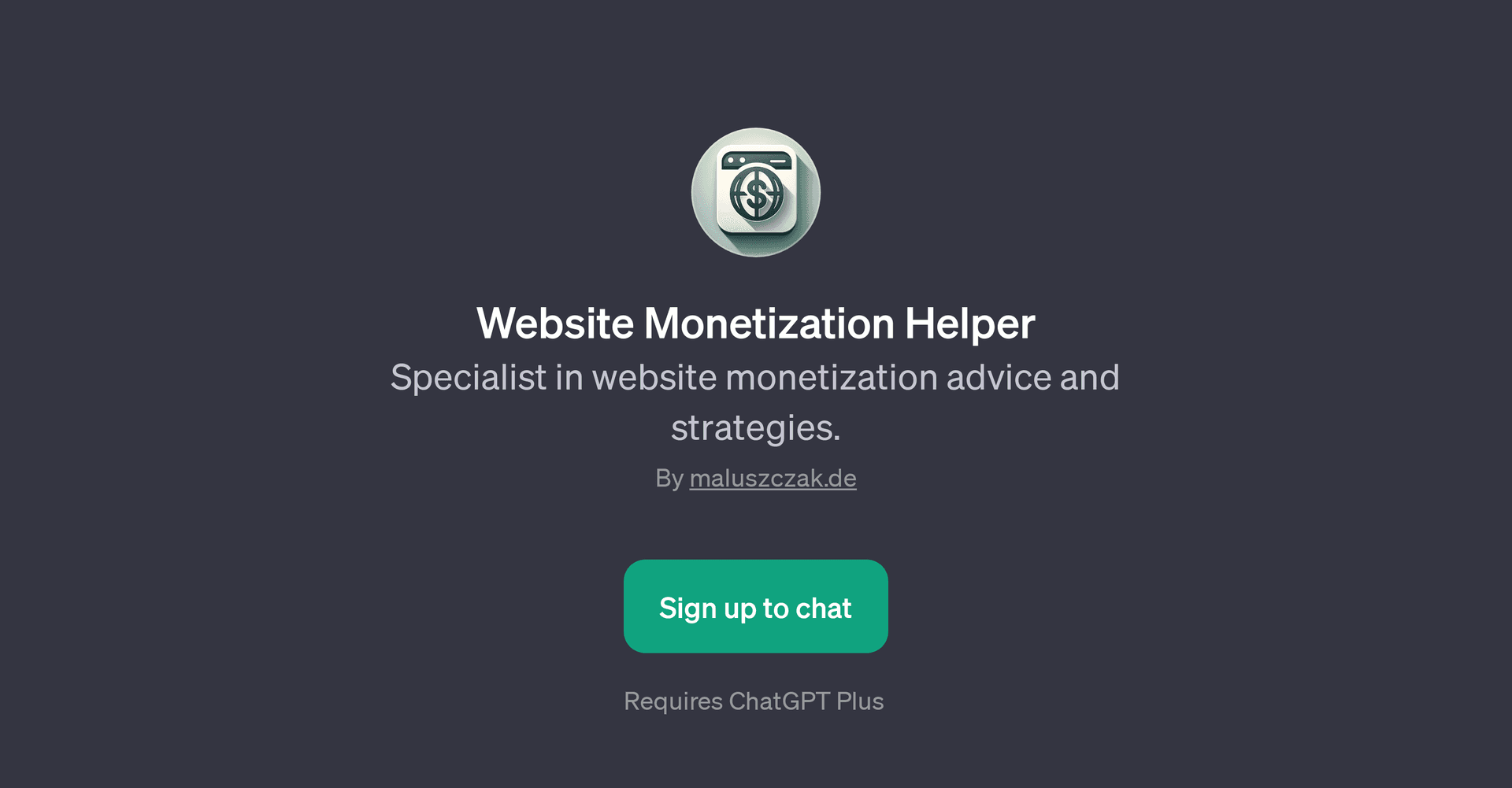Website Monetization Helper