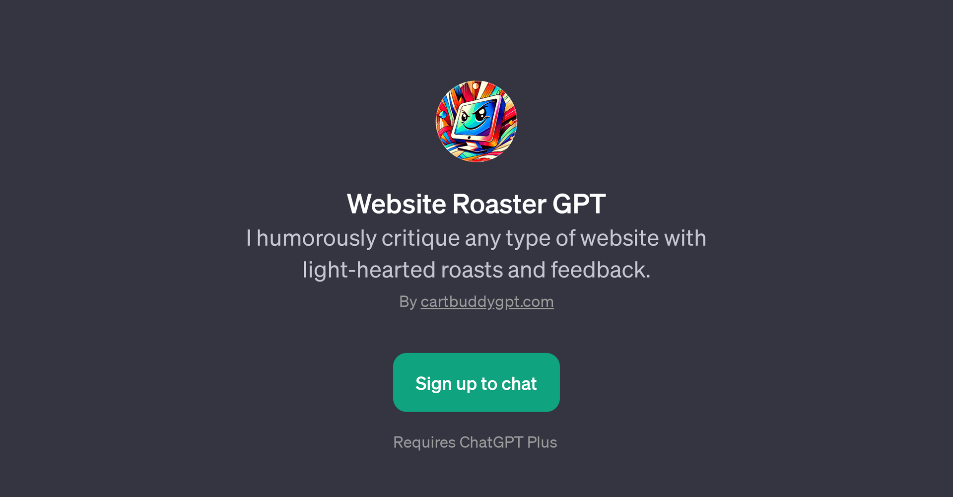 Website Roaster GPT