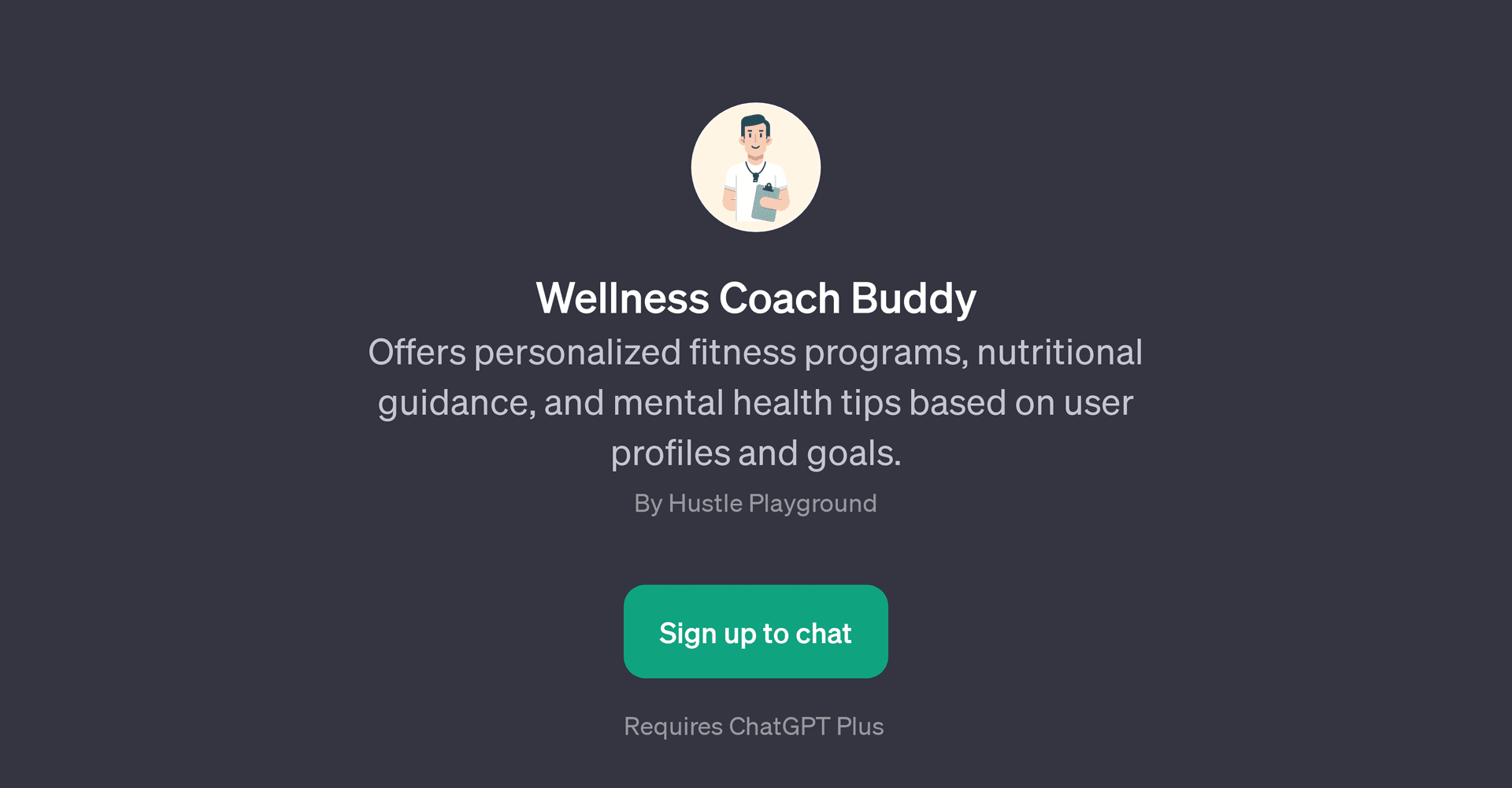 Wellness Coach Buddy