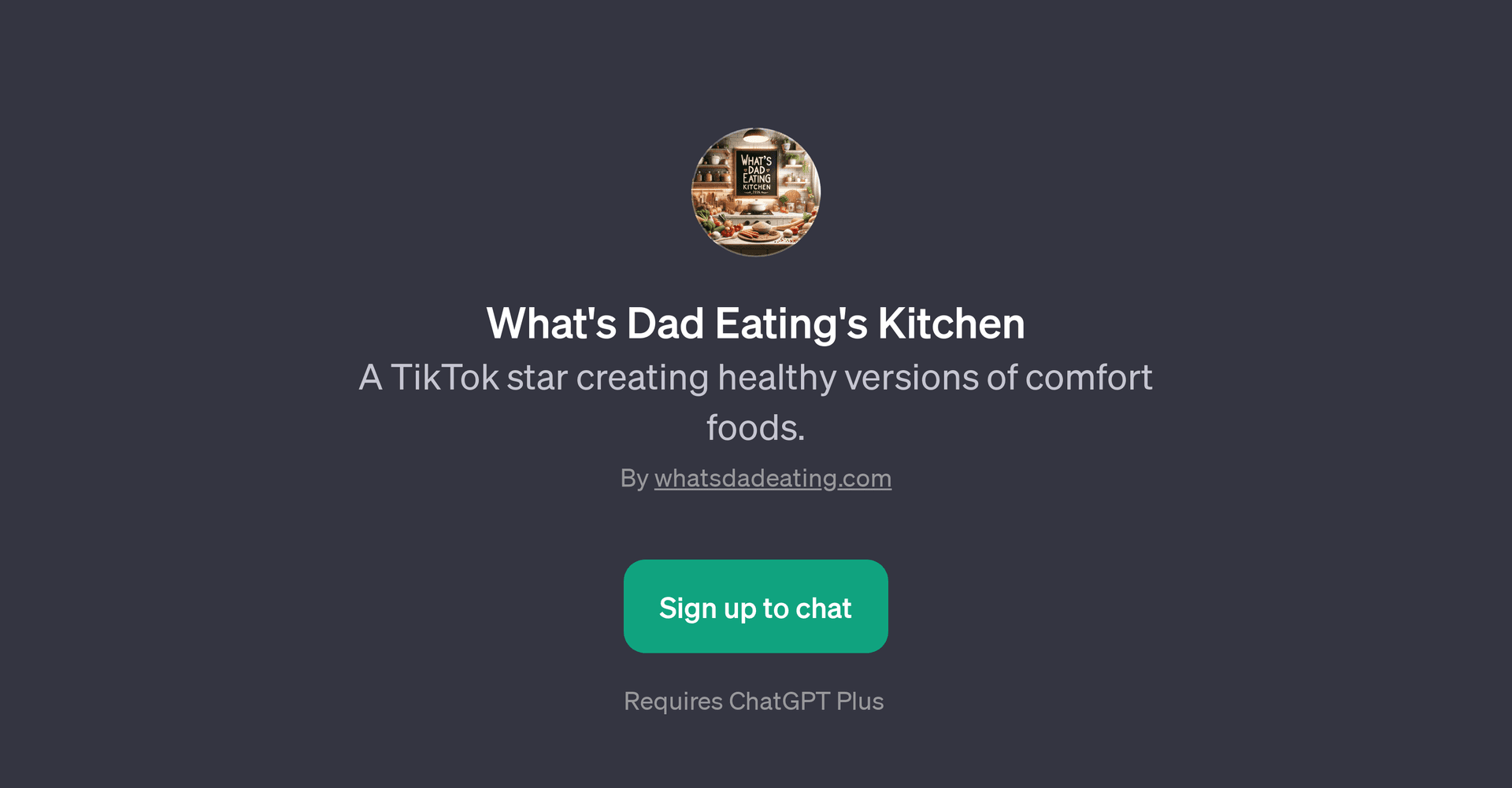 What's Dad Eating's Kitchen