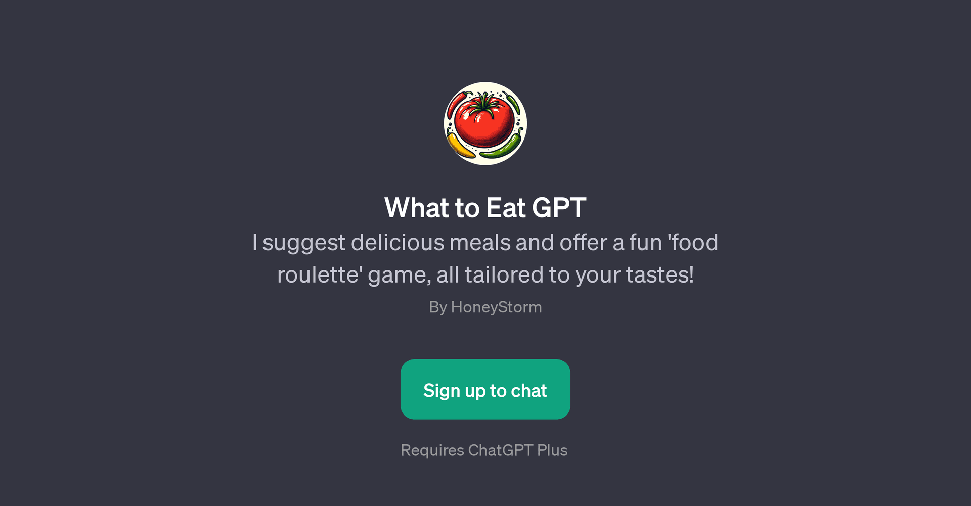What to Eat GPT