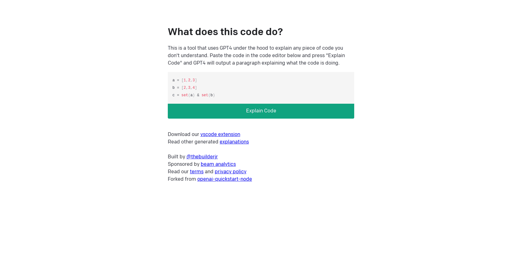 Whatdoesthiscodedo