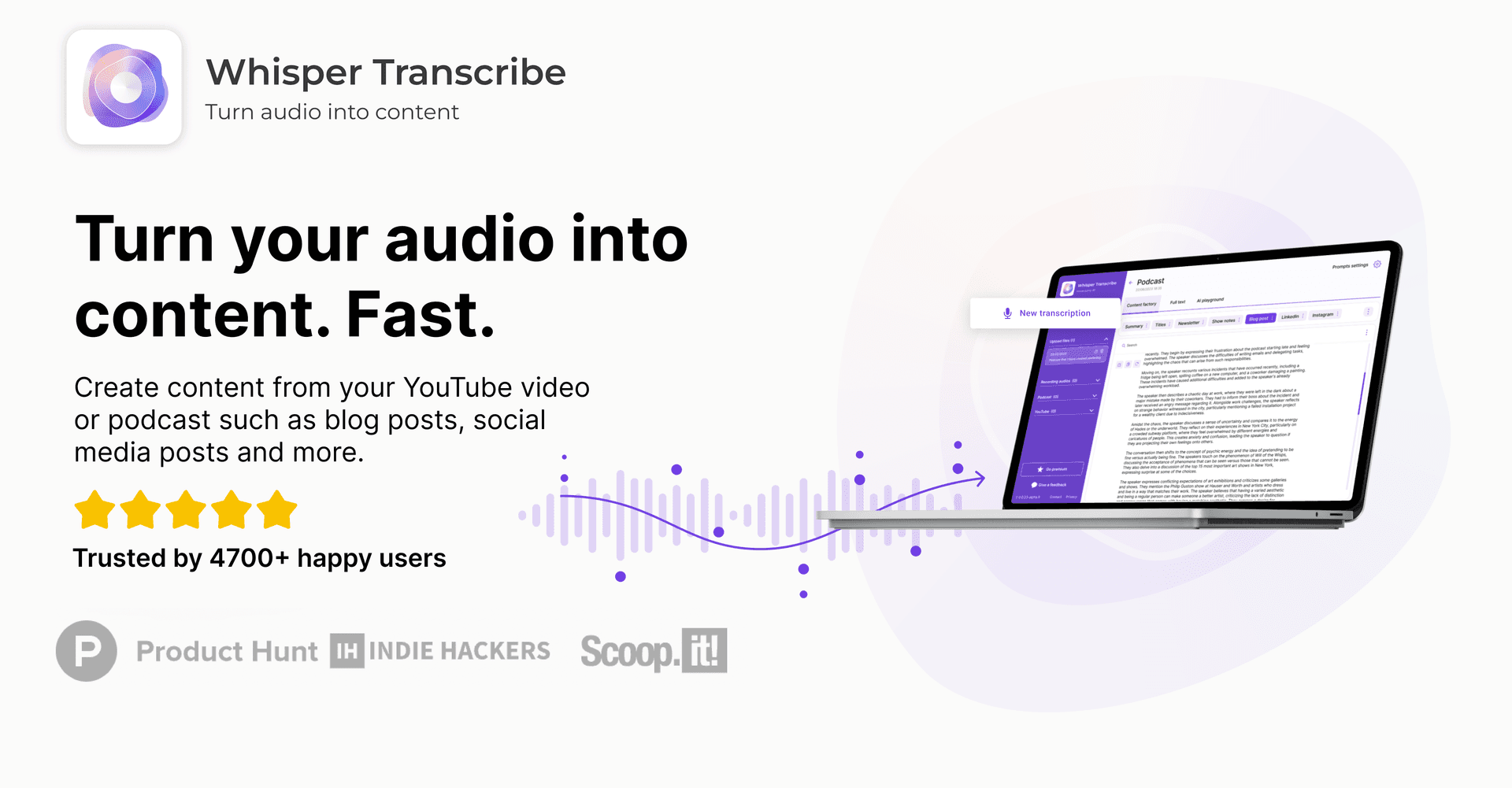 Whisper Transcribe
