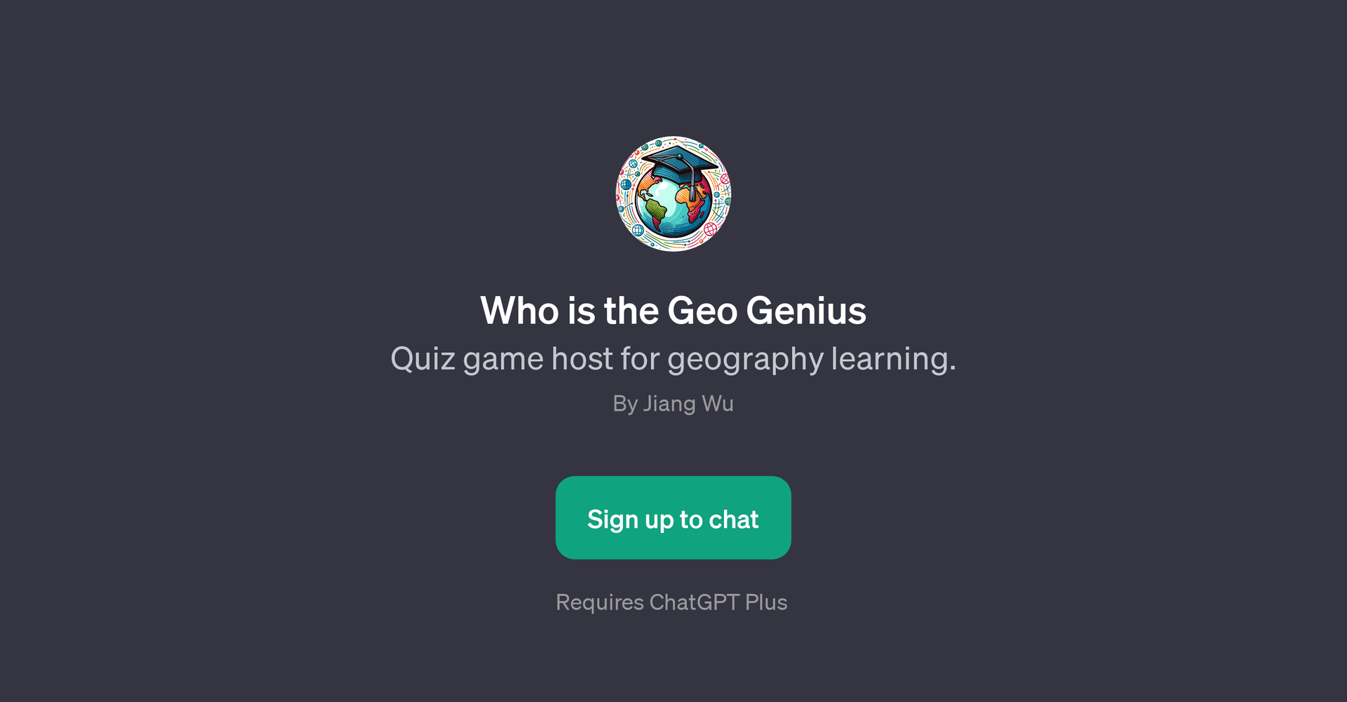 Who is the Geo Genius