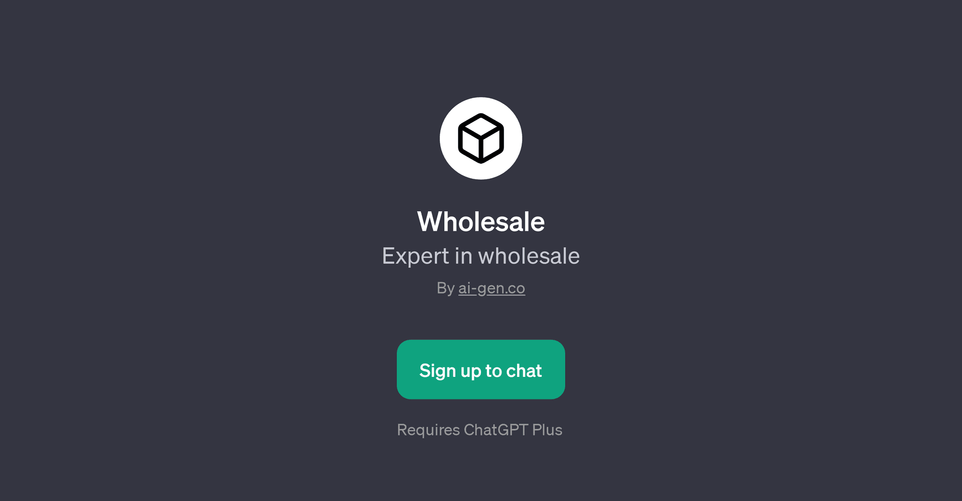 Wholesale