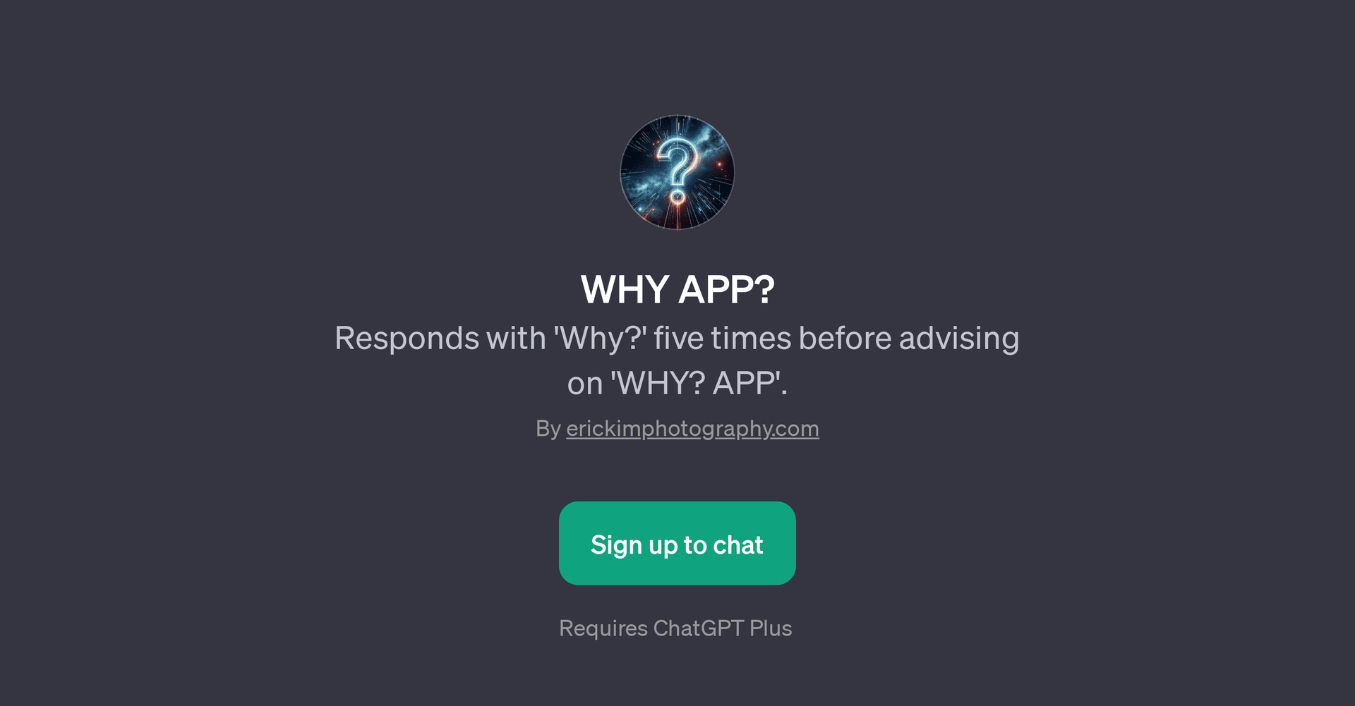 WHY APP