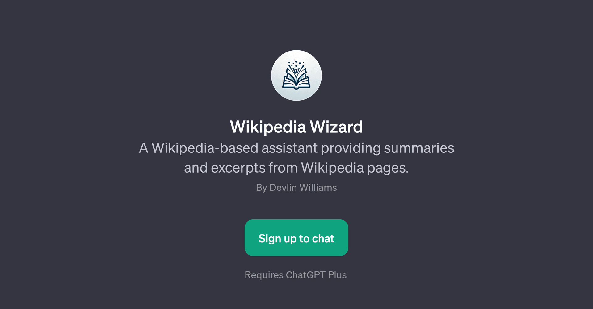 Wikipedia Wizard