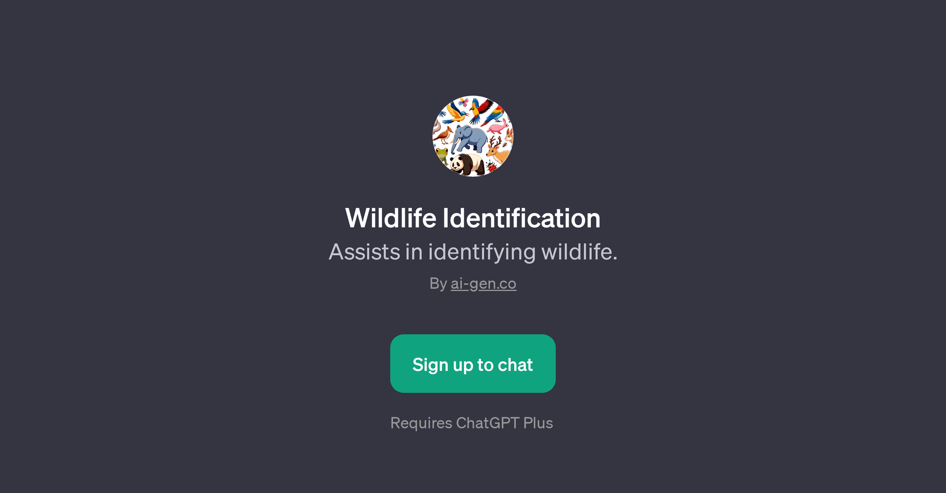 Wildlife Identification