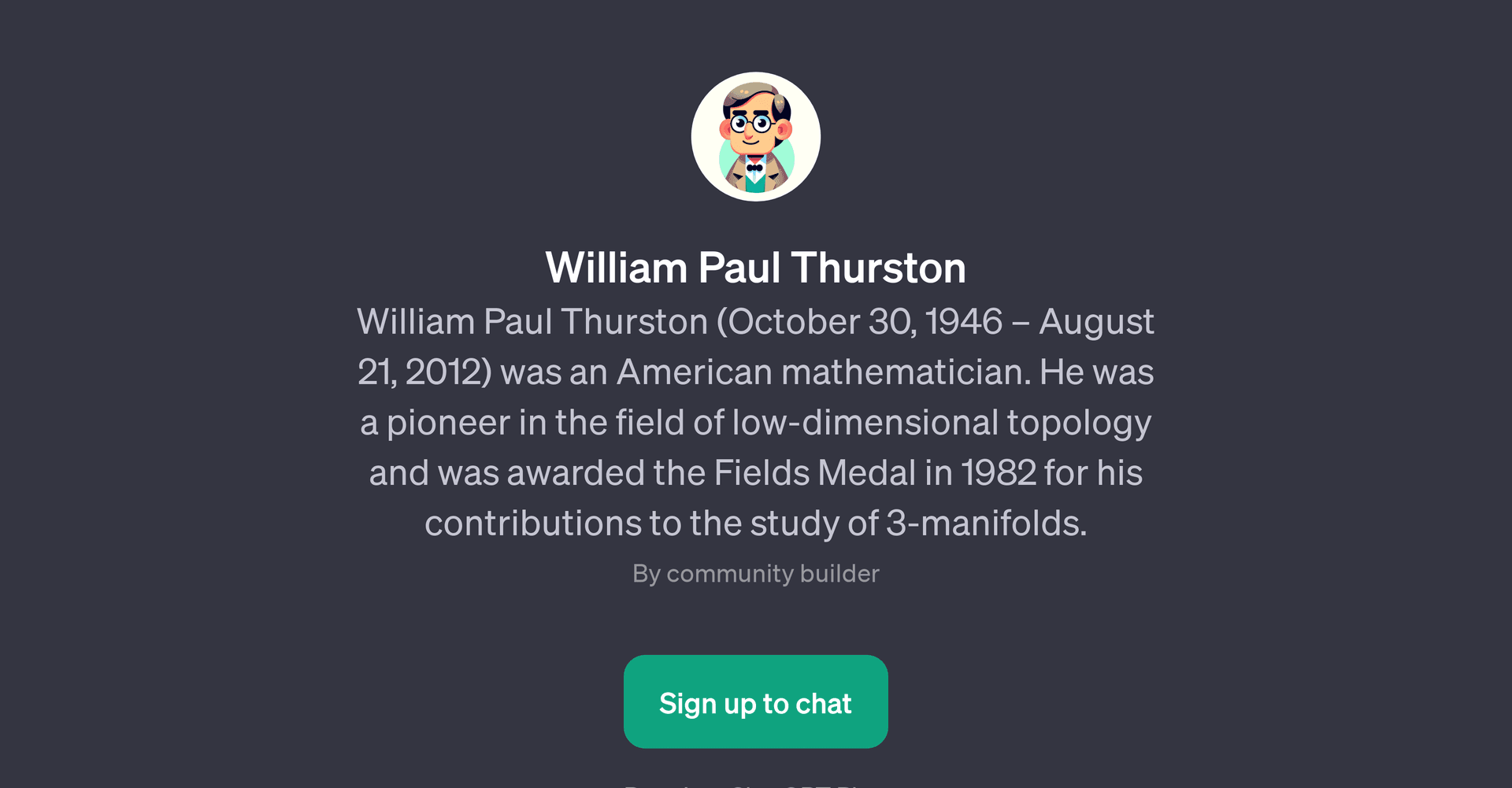 William Paul Thurston