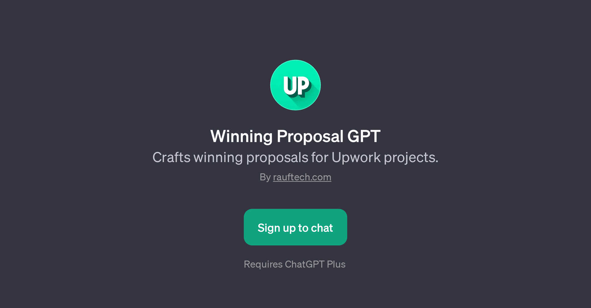 Winning Proposal GPT