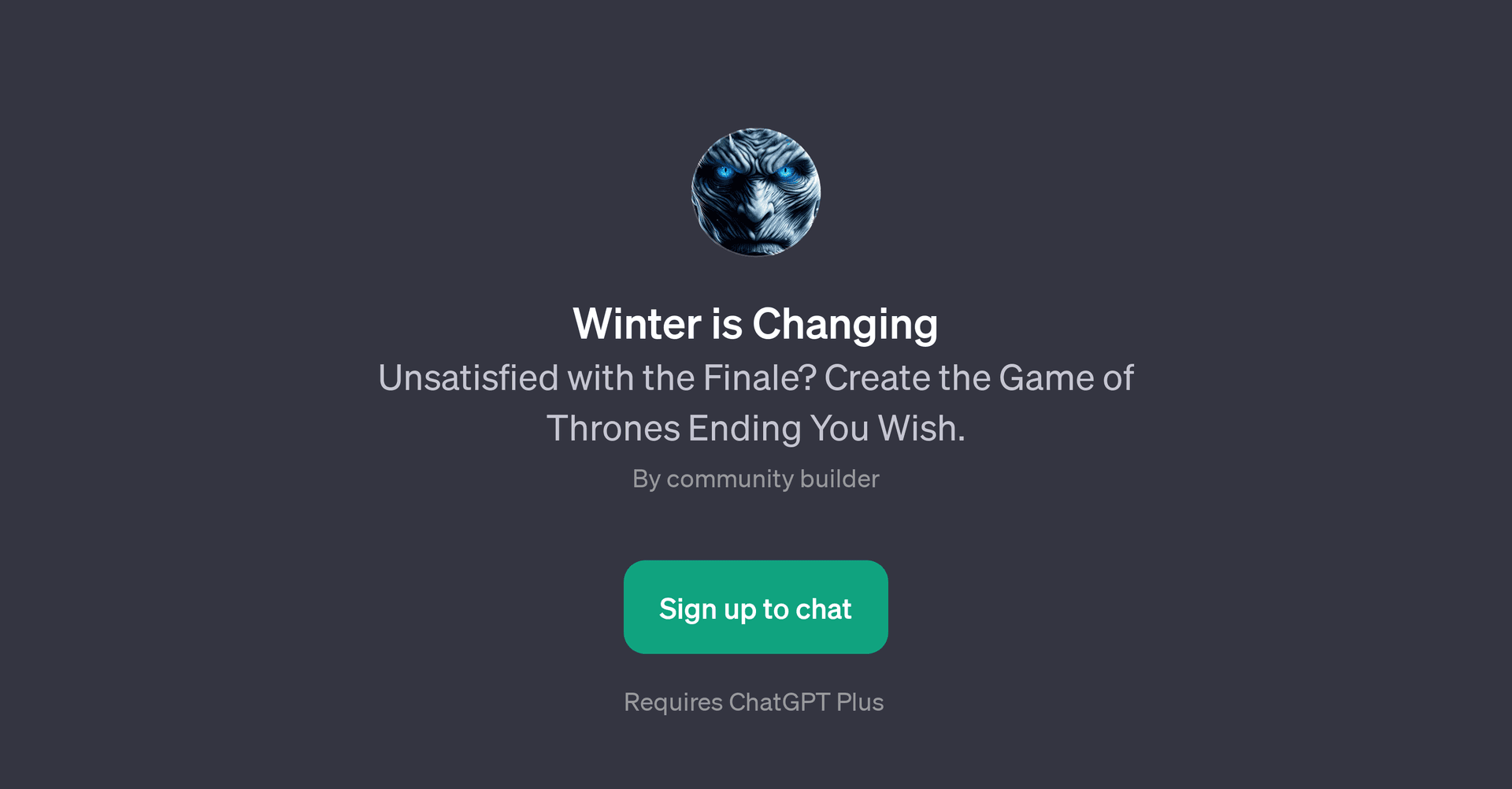 Winter is Changing