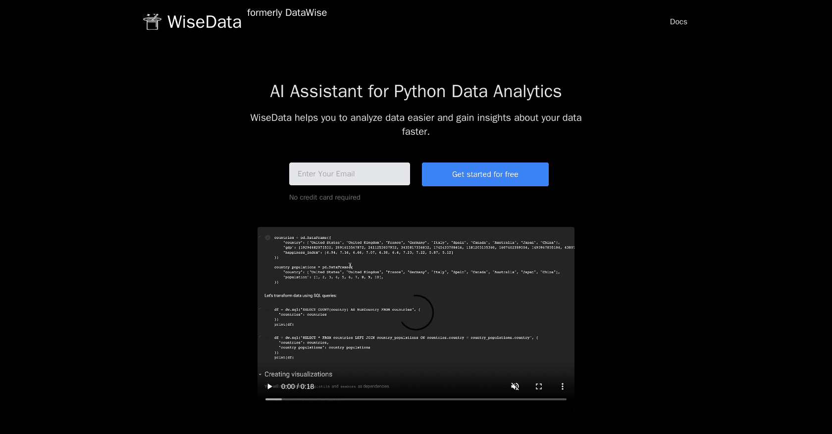 Wisedata