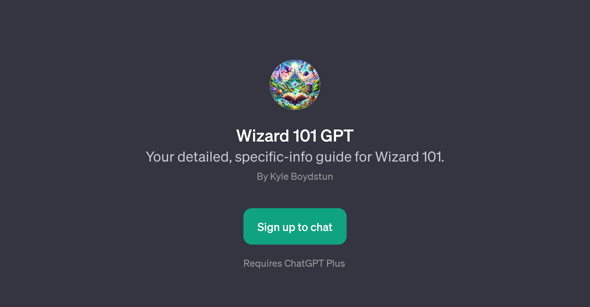 Wizard 101 GPT