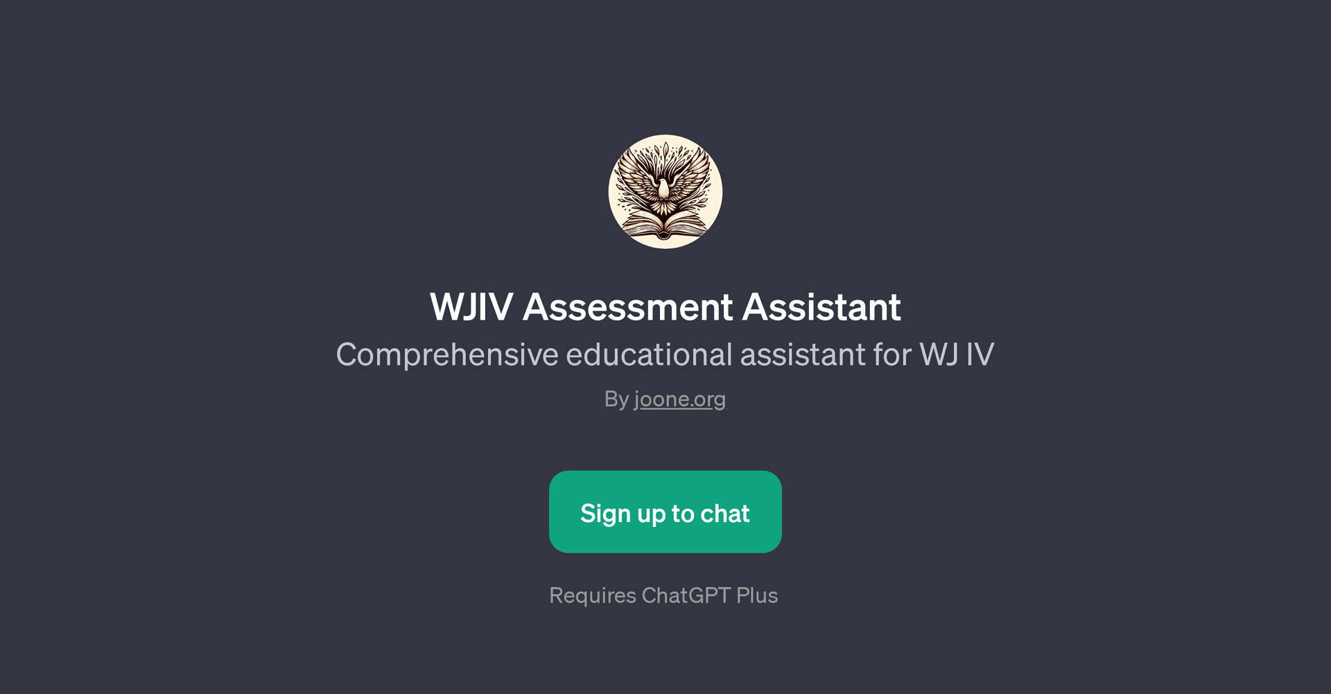 WJIV Assessment Assistant