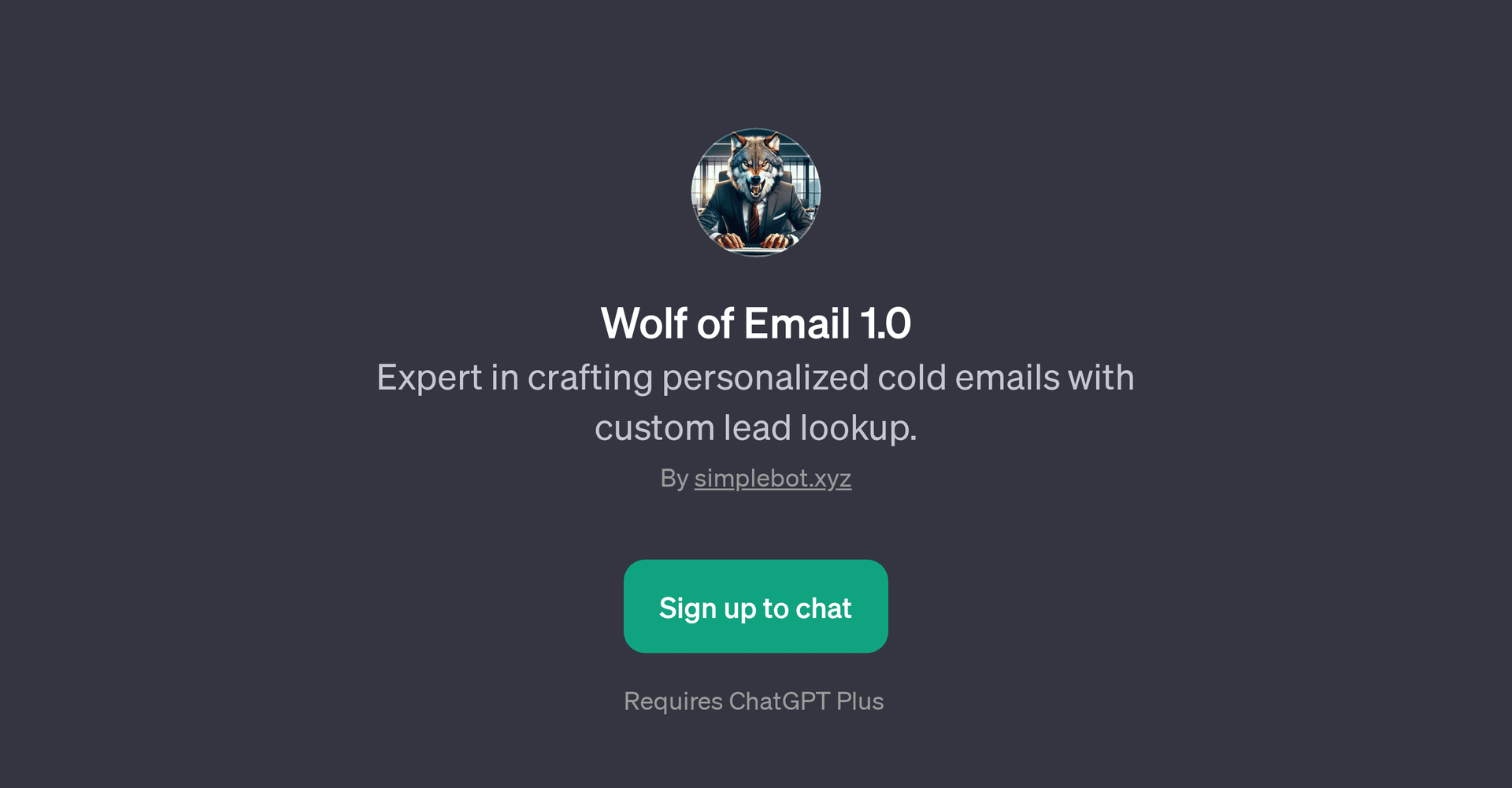 Wolf of Email 1.0