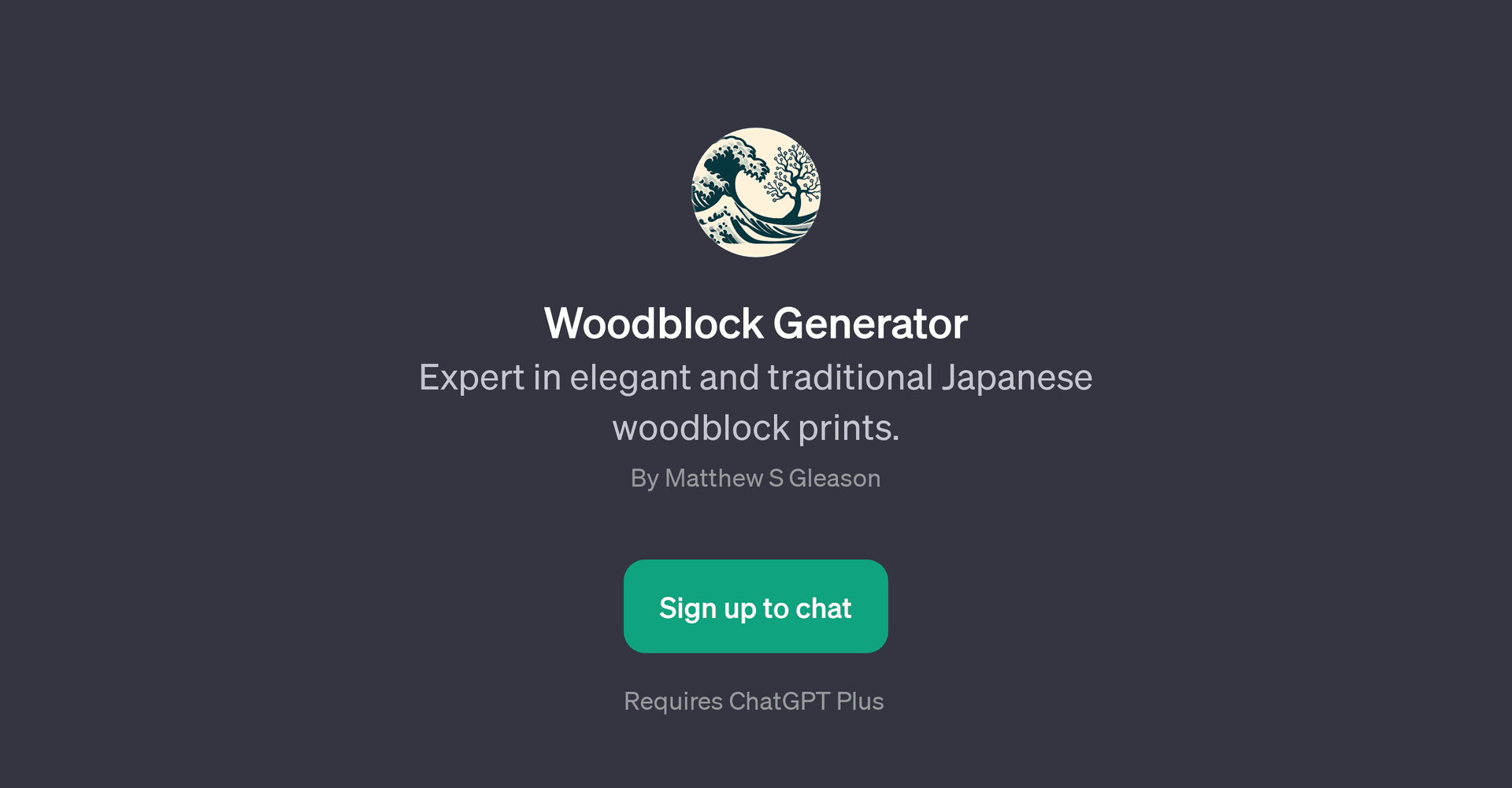 Woodblock Generator