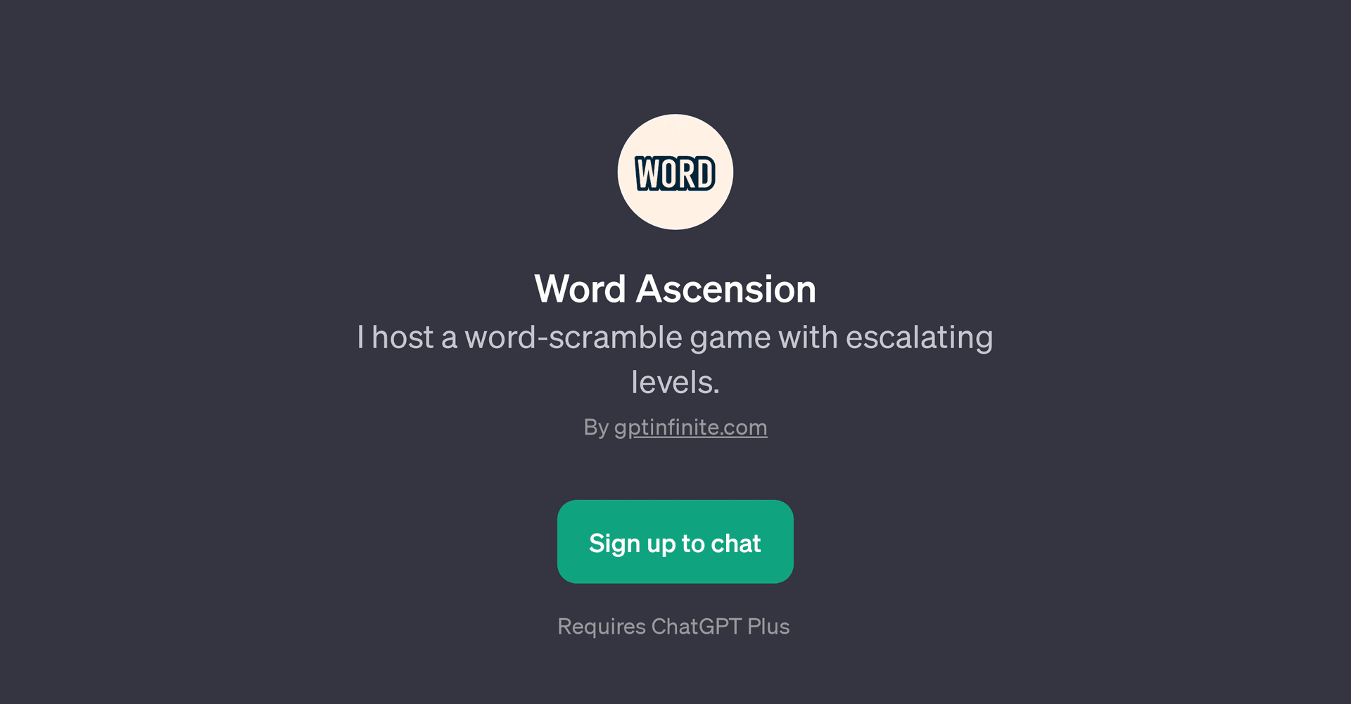 Word Ascension
