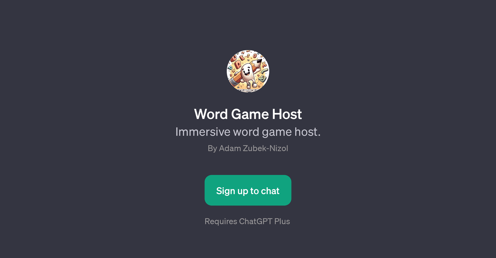 Word Game Host