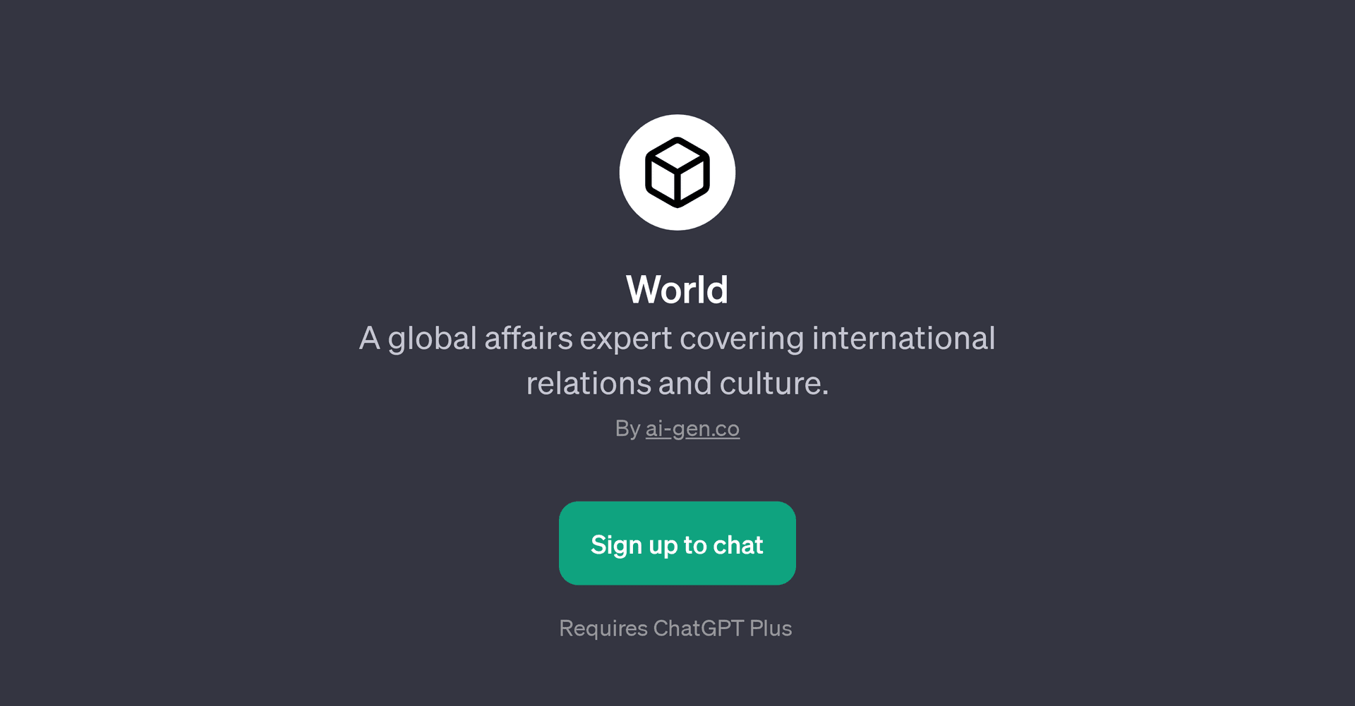 World