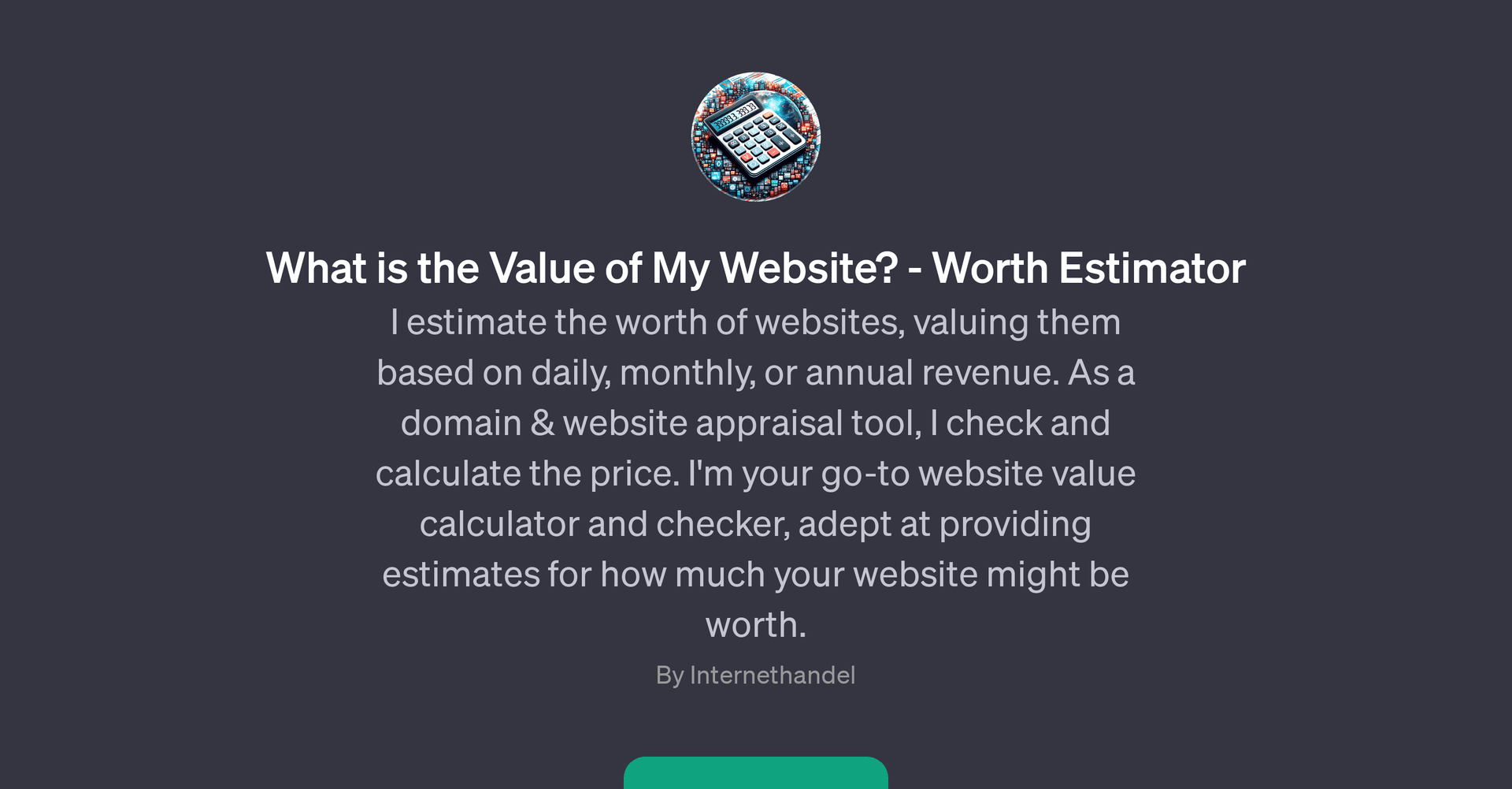 Worth Estimator