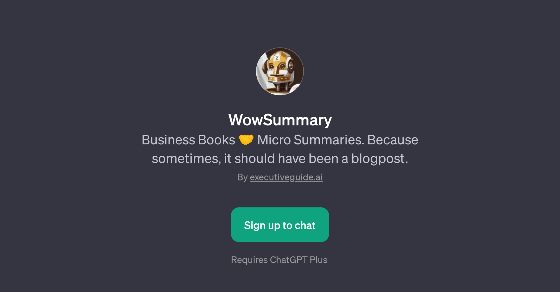 WowSummary