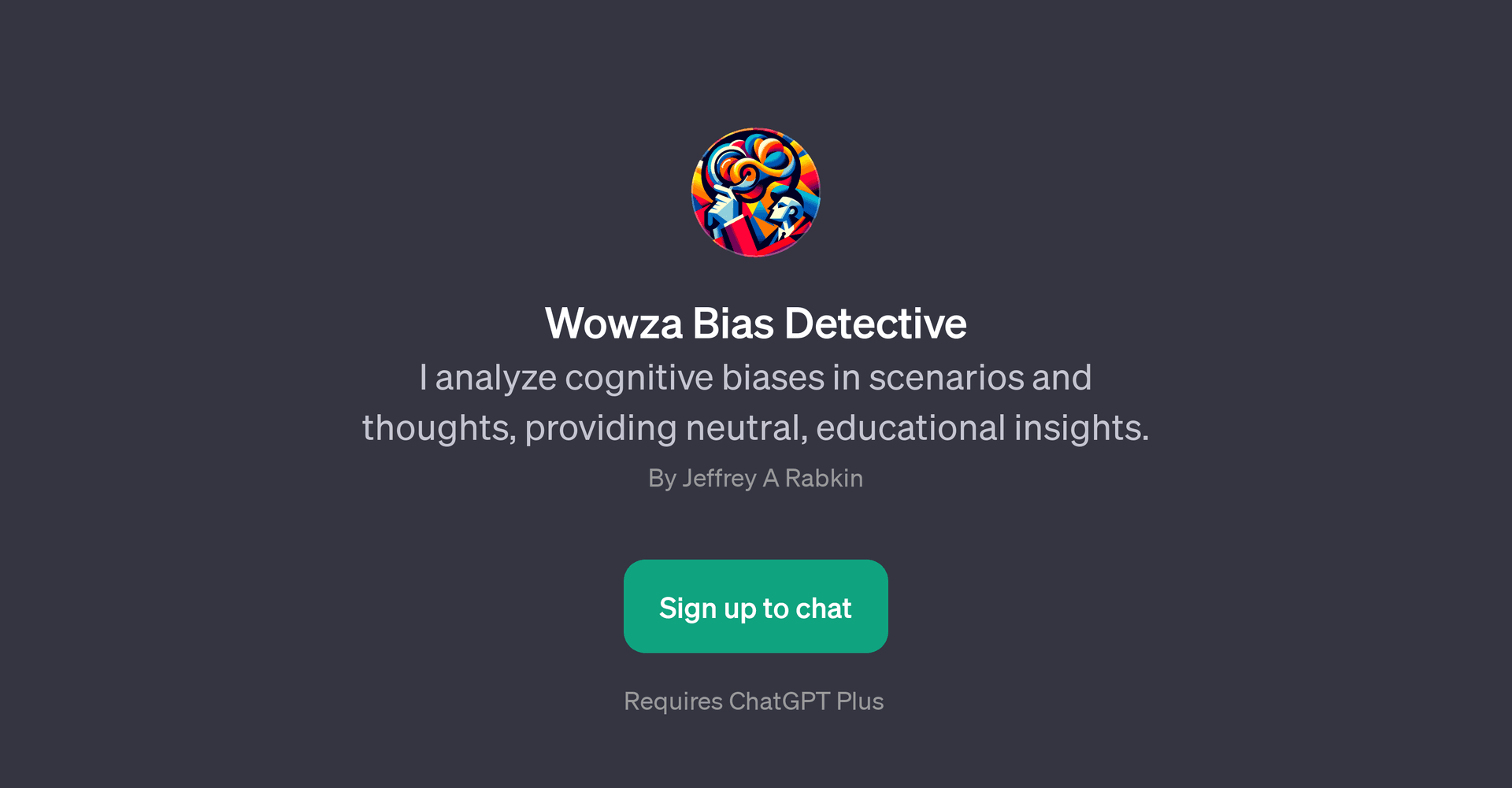 Wowza Bias Detective