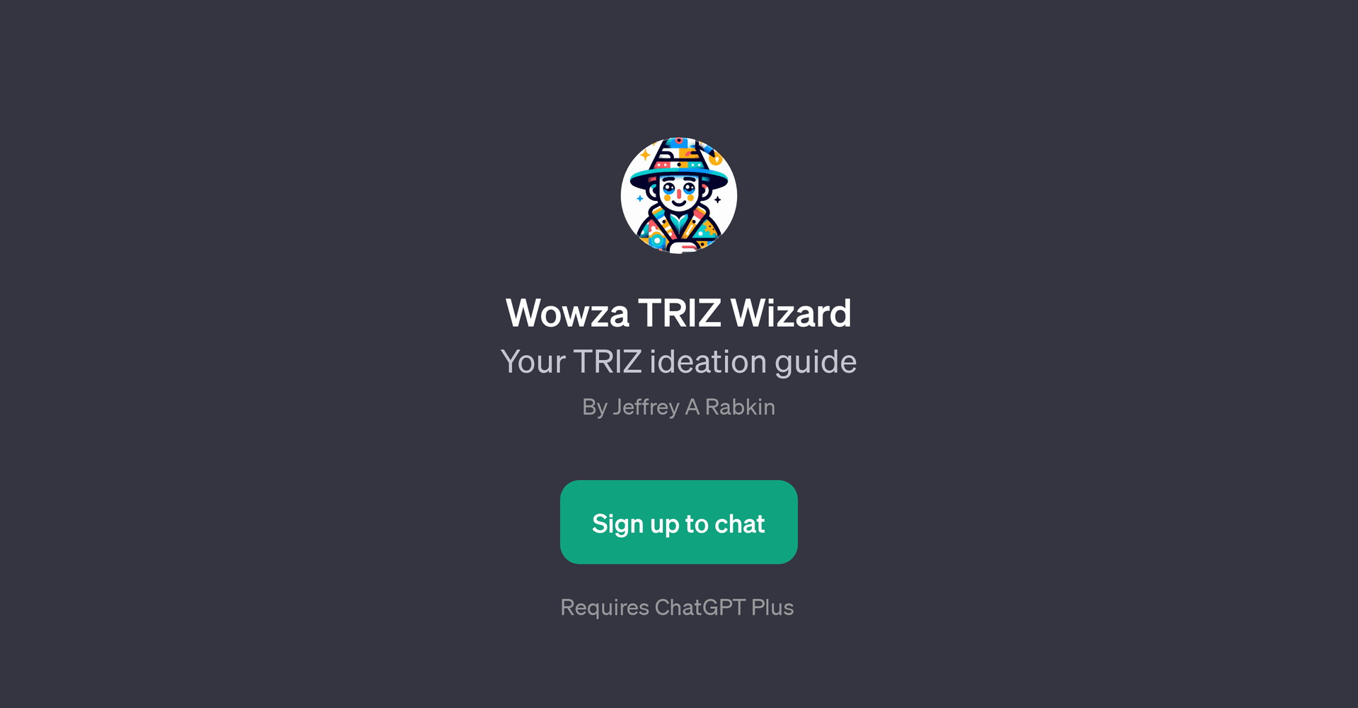 Wowza TRIZ Wizard