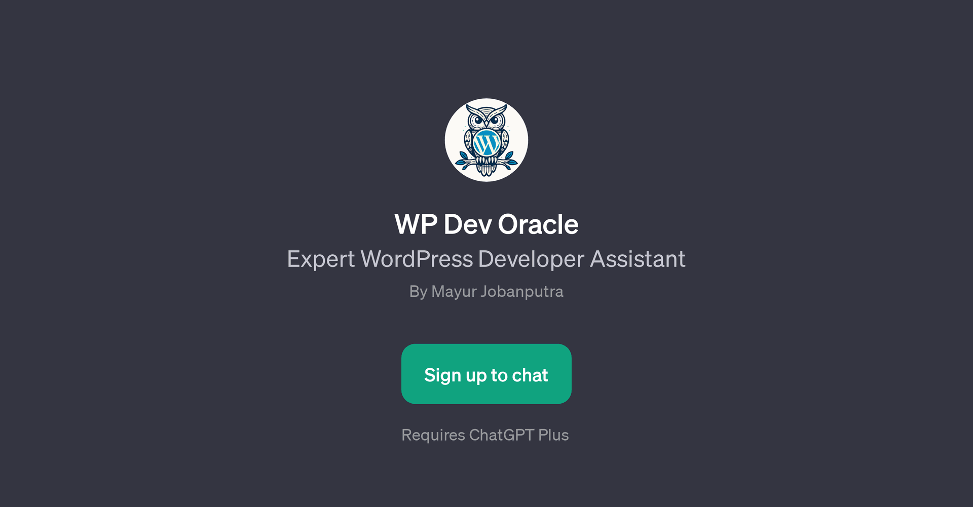 WP Dev Oracle