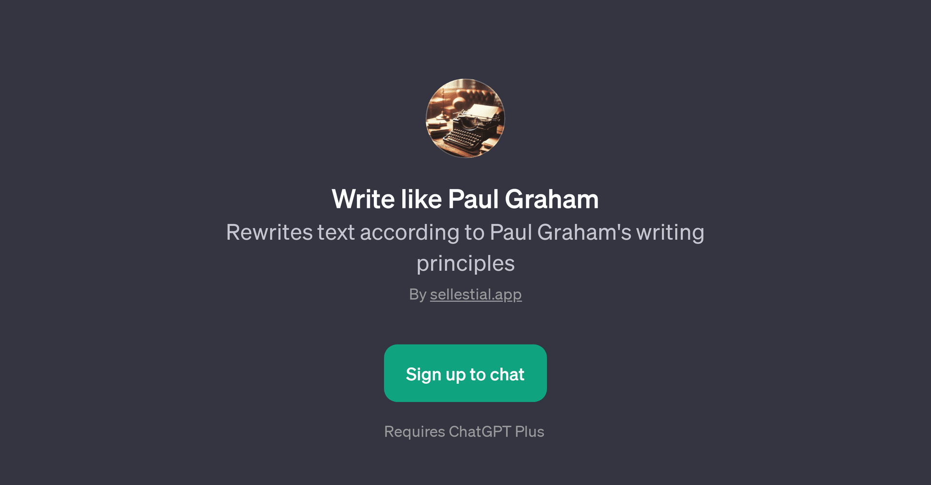 Write like Paul Graham