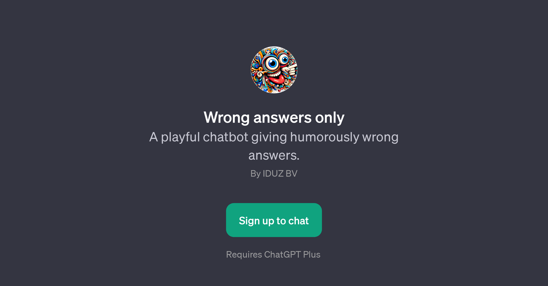 Wrong Answers Only