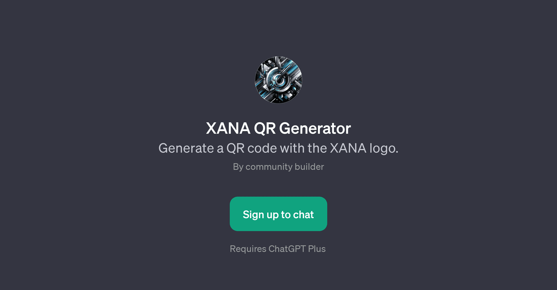 XANA QR Generator