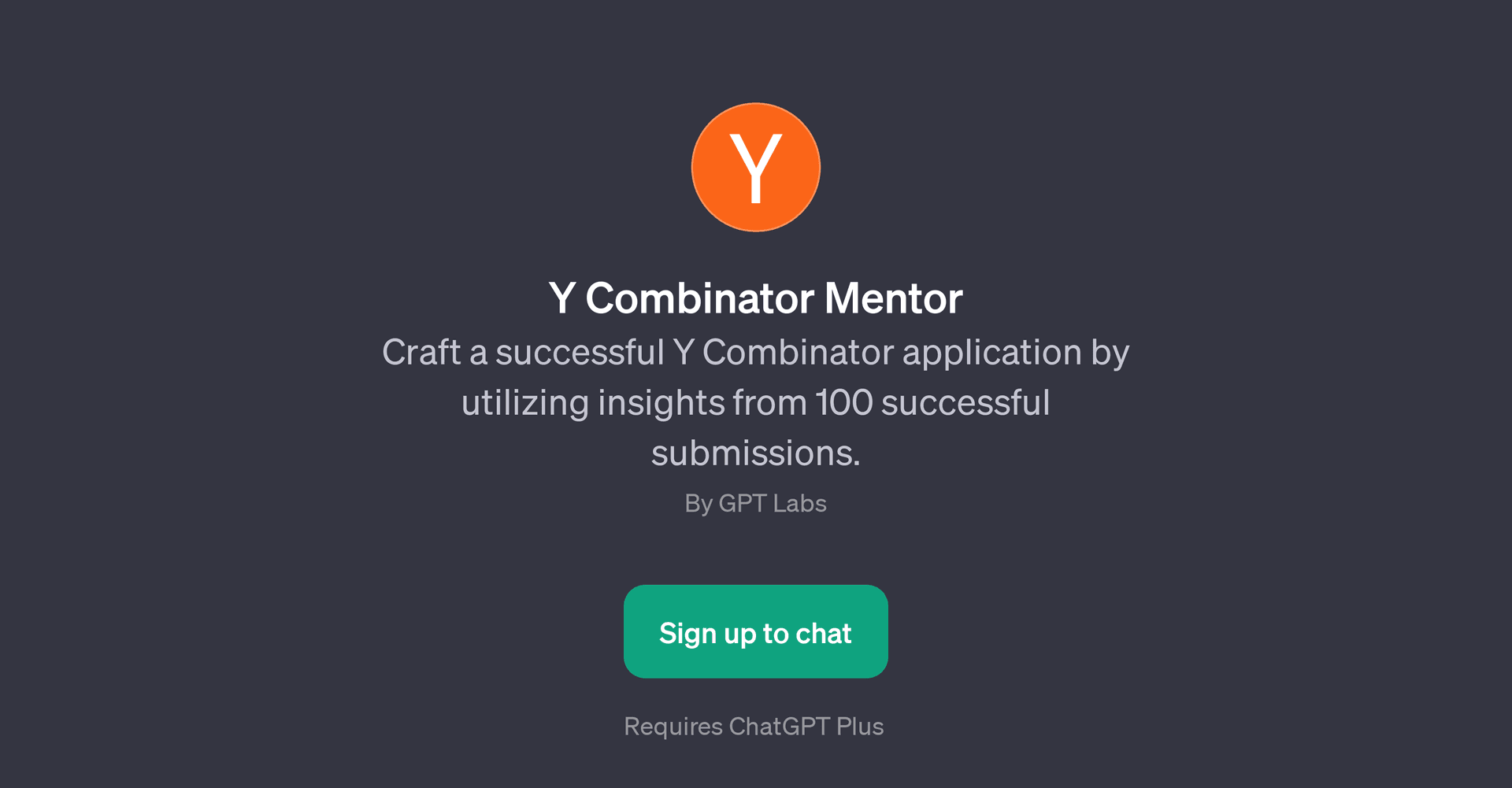 Y Combinator Mentor
