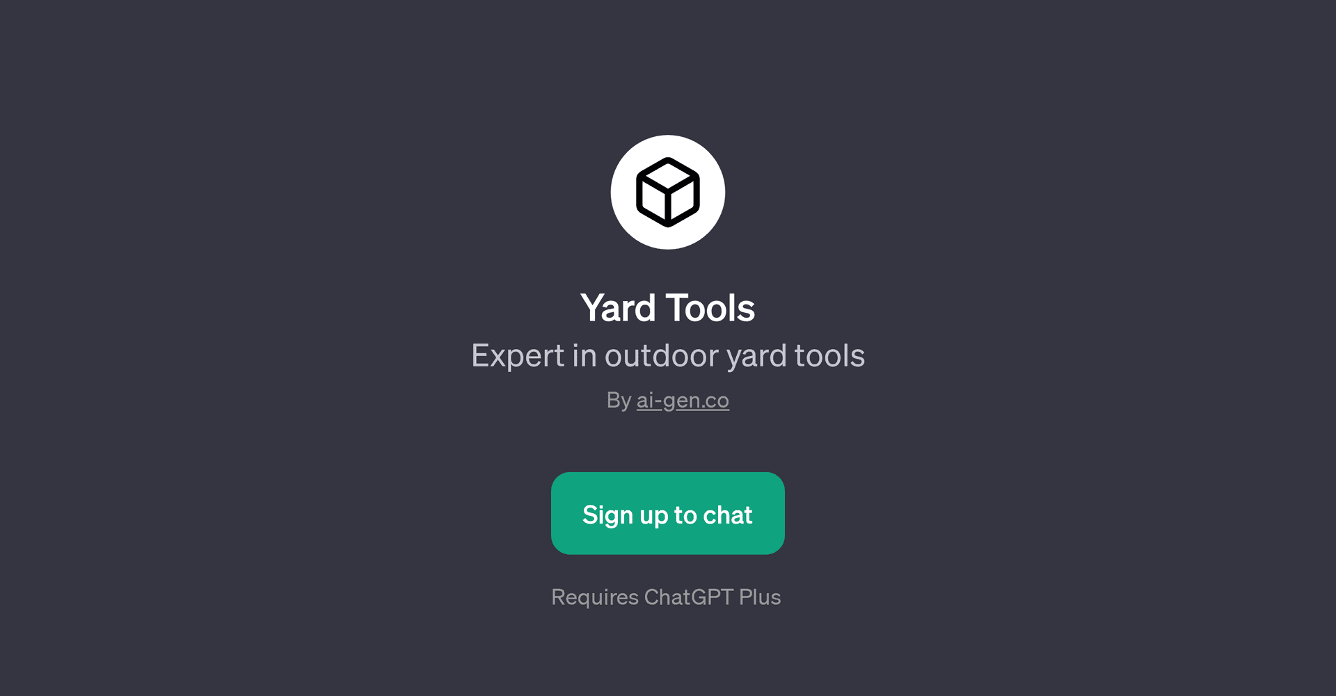 Yard Tools
