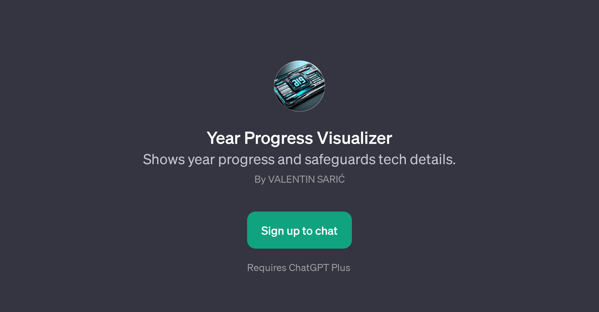 Year Progress Visualizer