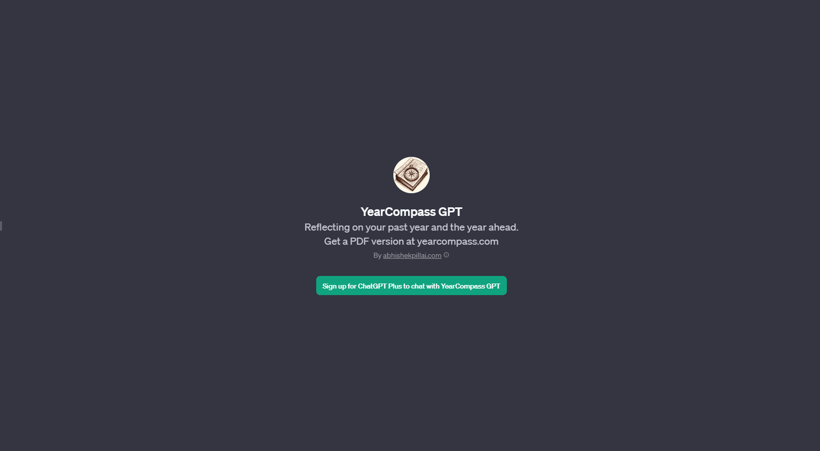 YearCompass GPT