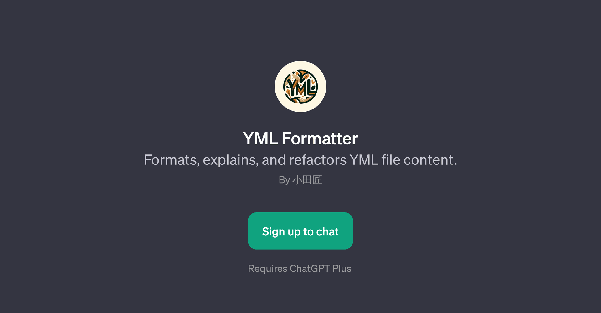 YML Formatter