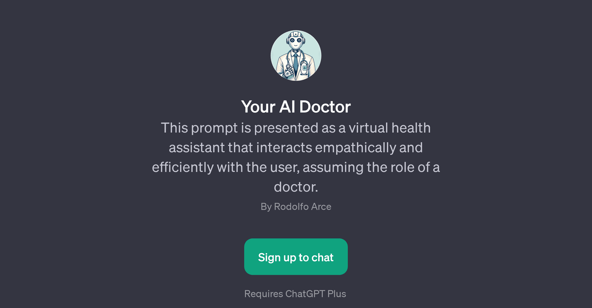 Your AI Doctor