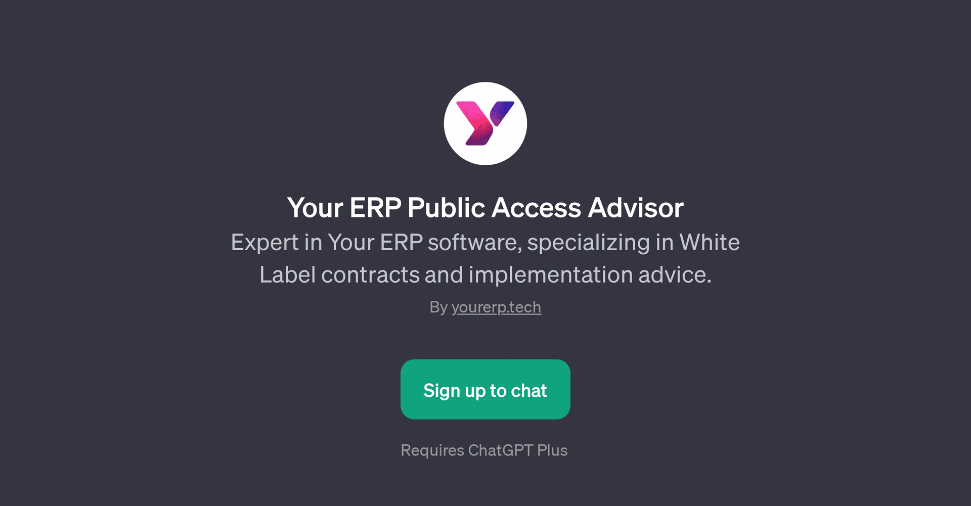 Your ERP Public Access Advisor