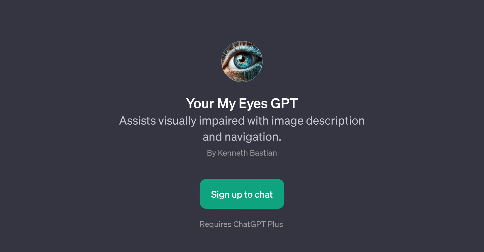 Your My Eyes GPT